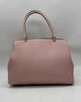 Like Dreams Women Pink Vegan Leather Park Bowtie Satchel