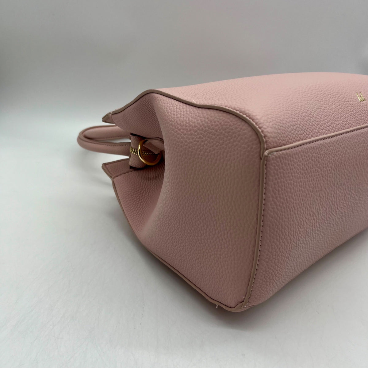 Like Dreams Women Pink Vegan Leather Park Bowtie Satchel