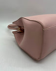 Like Dreams Women Pink Vegan Leather Park Bowtie Satchel