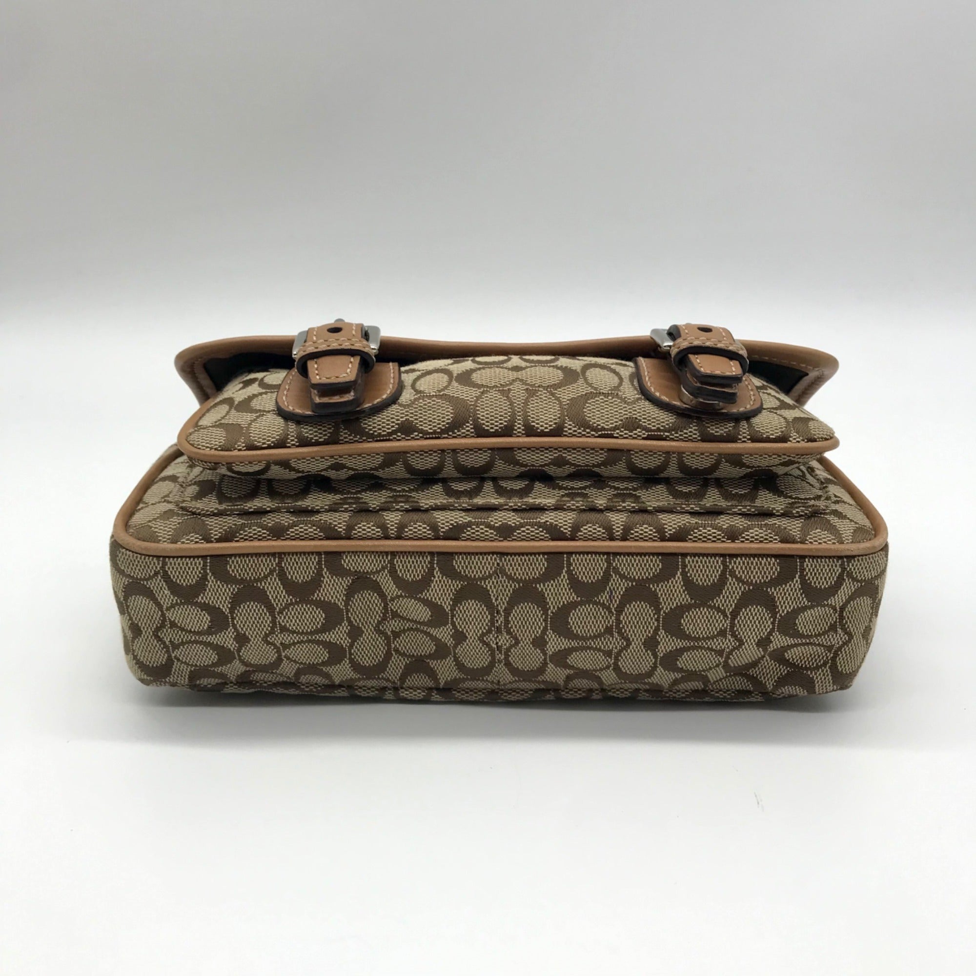 Coach Tan Signature C Belt Bag