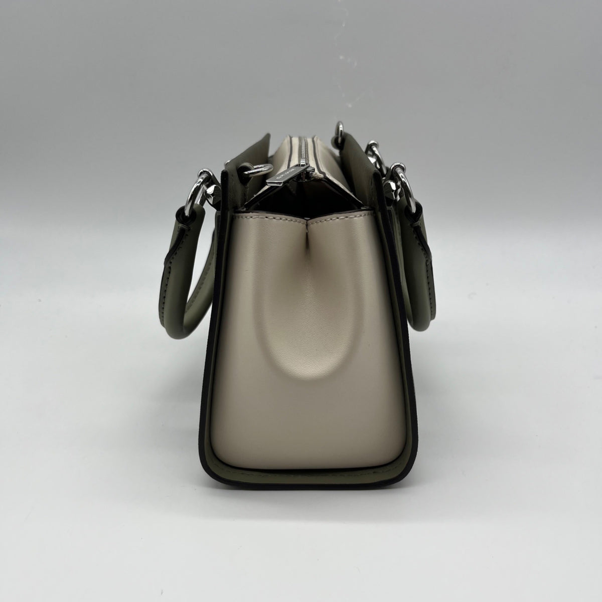 Michael Kors Marilyn Small Color-Block Saffiano Leather Messenger Bag