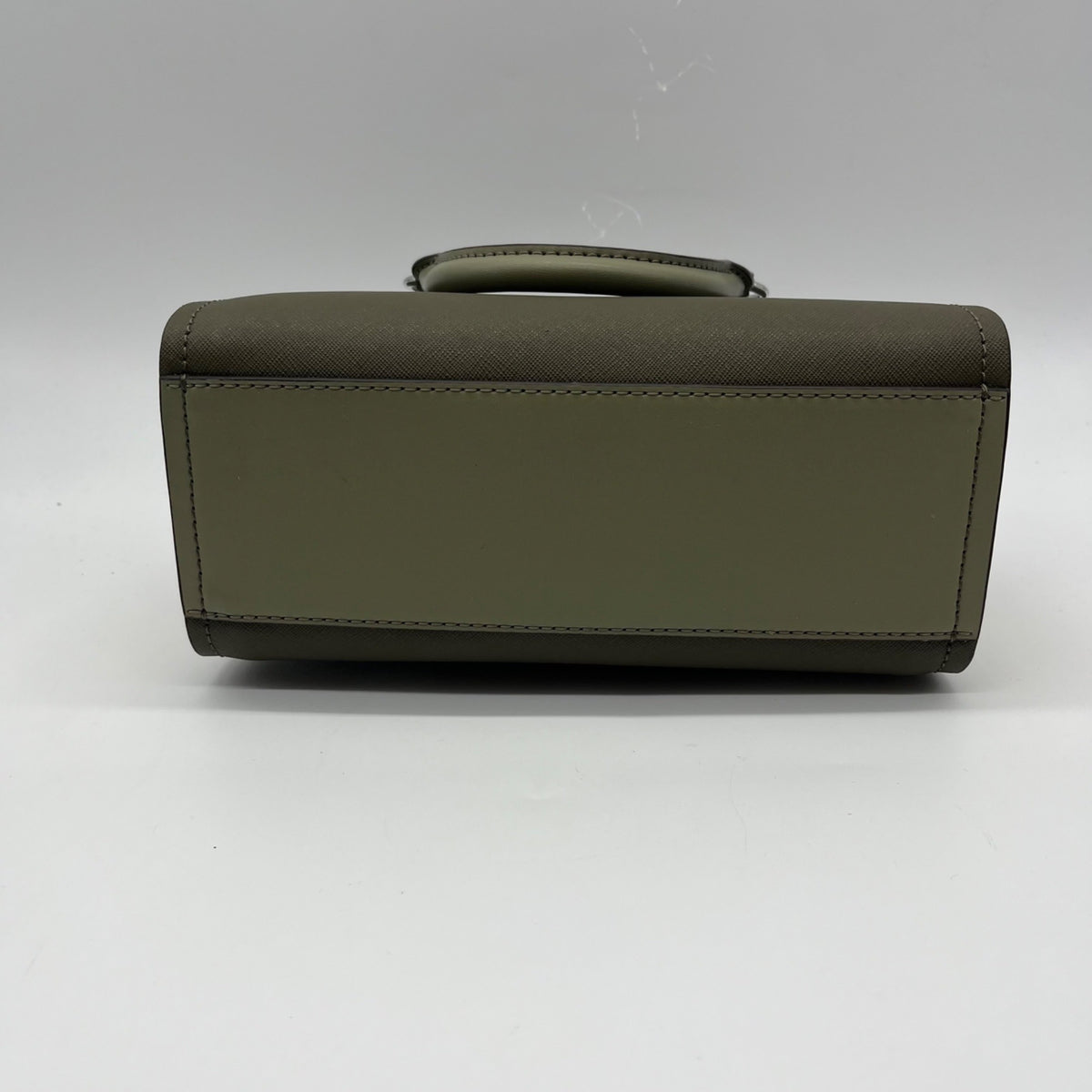 Michael Kors Marilyn Small Color-Block Saffiano Leather Messenger Bag