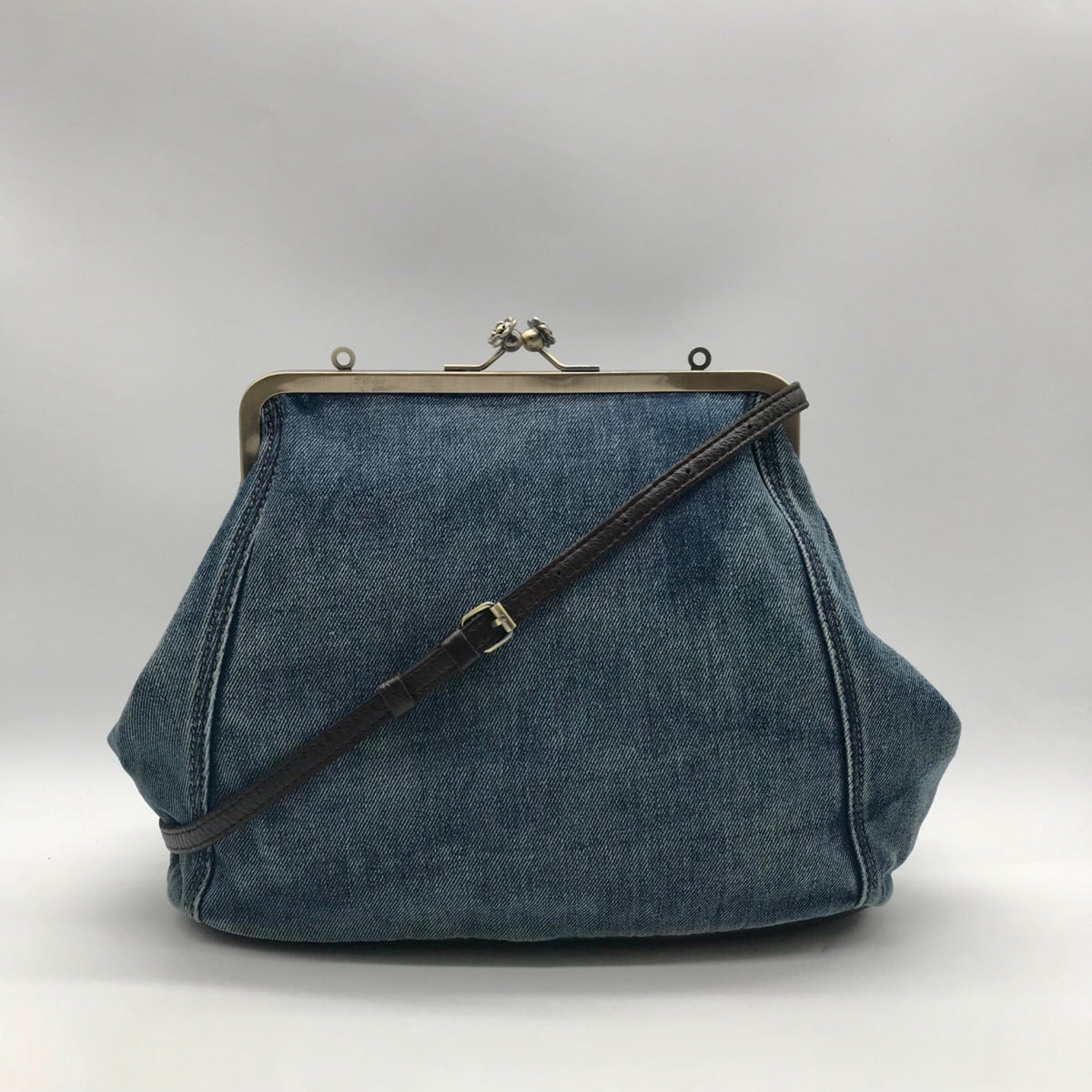 Patricia Nash Denim Medium Clutch/Crossbody Bag