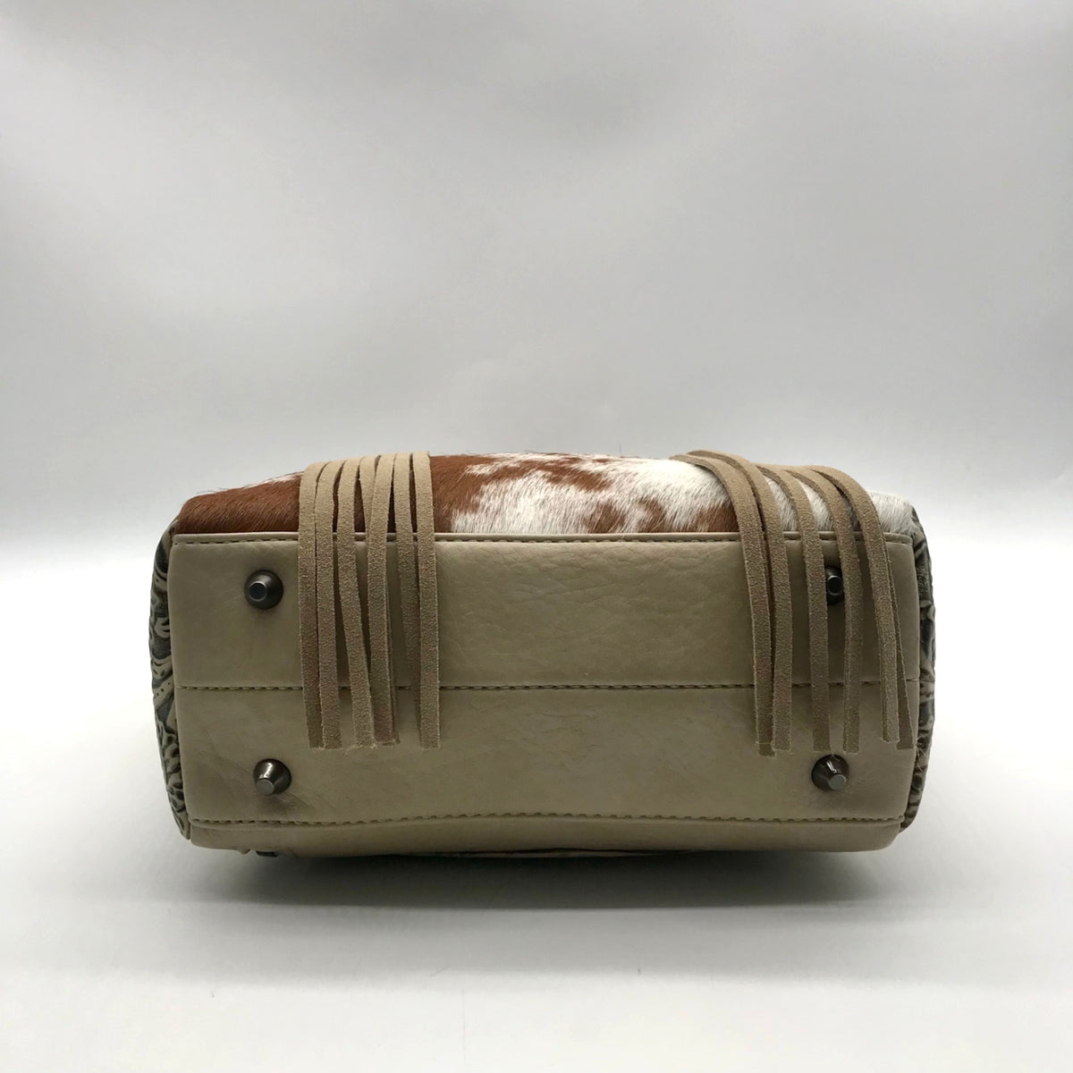 Wrangler Cowhide Fringe Concealed Carry Purse