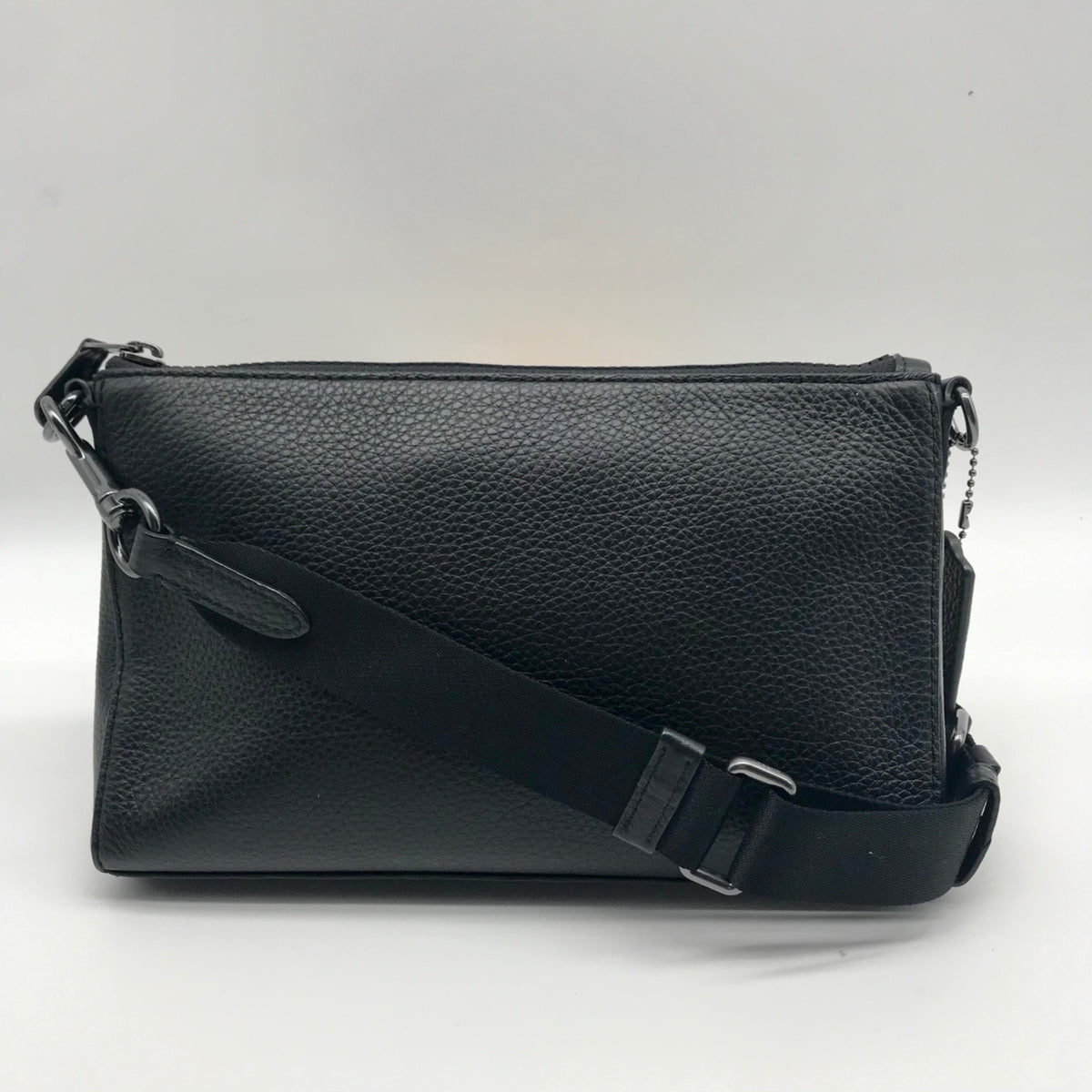 Coach X Jean-Michel Basquiat Holden Black Leather Clutch