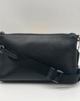 Coach X Jean-Michel Basquiat Holden Black Leather Clutch