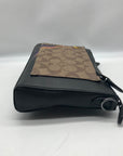 Coach X Jean-Michel Basquiat Holden Black Leather Clutch