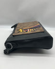 Coach X Jean-Michel Basquiat Holden Black Leather Clutch