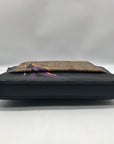 Coach X Jean-Michel Basquiat Holden Black Leather Clutch