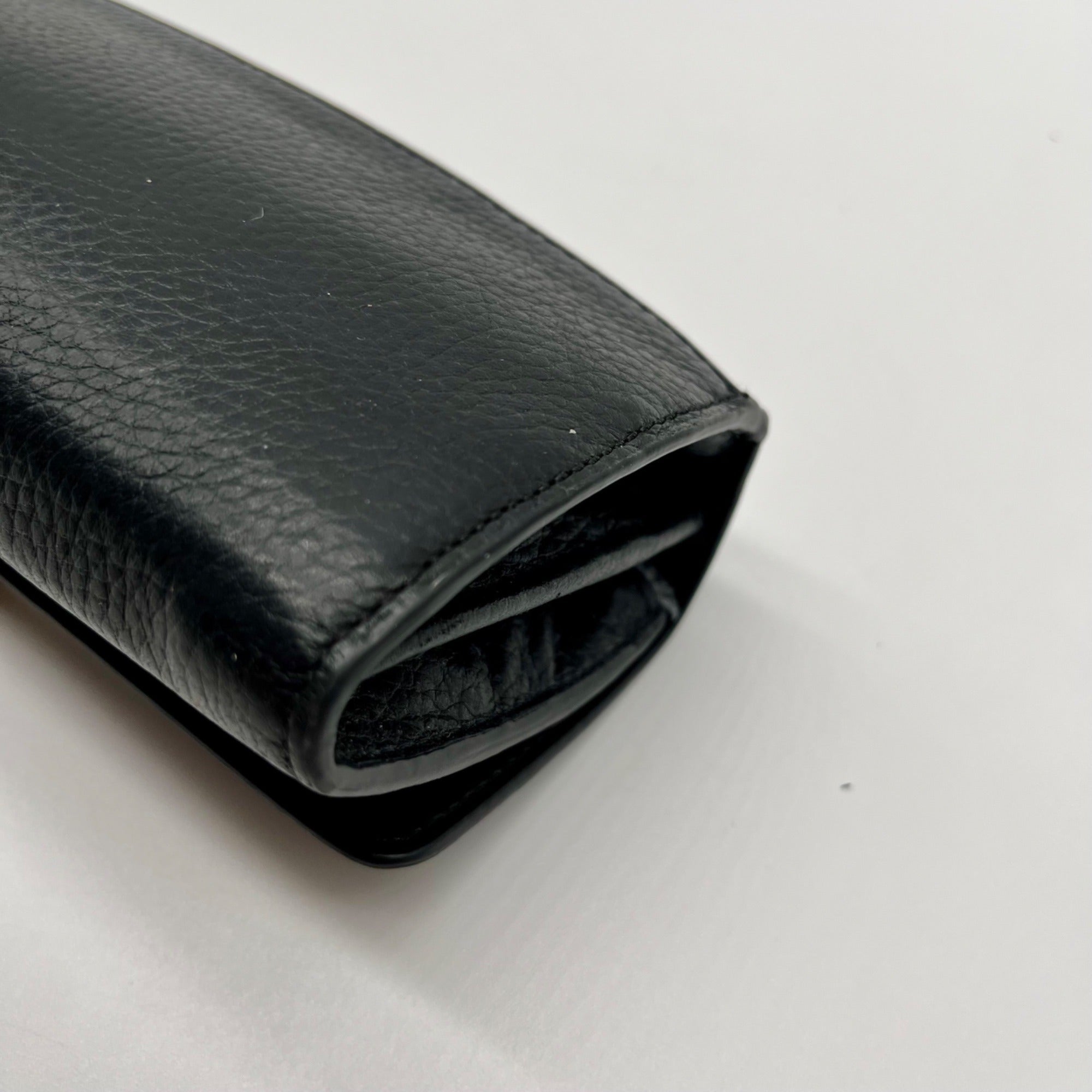 Michael Kors Black Pebbled Leather Wallet