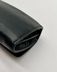Michael Kors Black Pebbled Leather Wallet