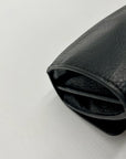 Michael Kors Black Pebbled Leather Wallet
