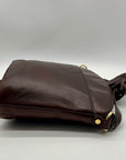 Bruno Magli Brown Leather Crossbody