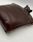 Bruno Magli Brown Leather Crossbody