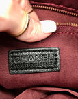 Chanel Black Calfskin Leather 25 Chain Shoulder Bag