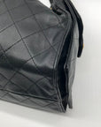 Chanel Black Calfskin Leather 25 Chain Shoulder Bag