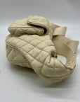 MMS Beige Fabric Slingbag