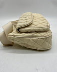 MMS Beige Fabric Slingbag