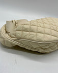 MMS Beige Fabric Slingbag