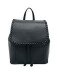 Style & Co Black Whipstitch Backpack