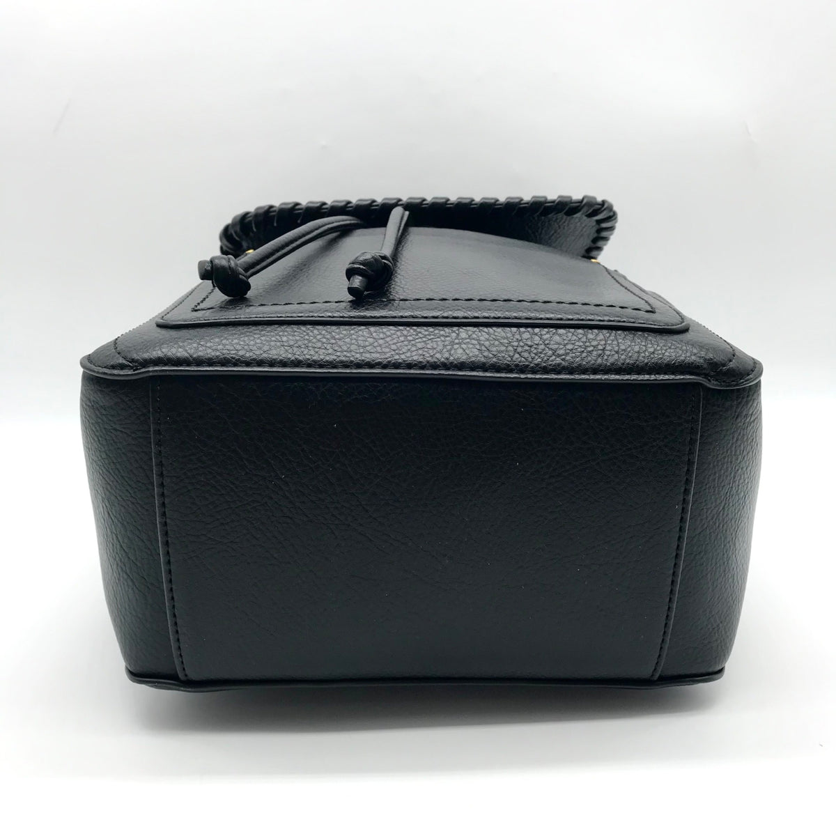 Style &amp; Co Black Whipstitch Backpack