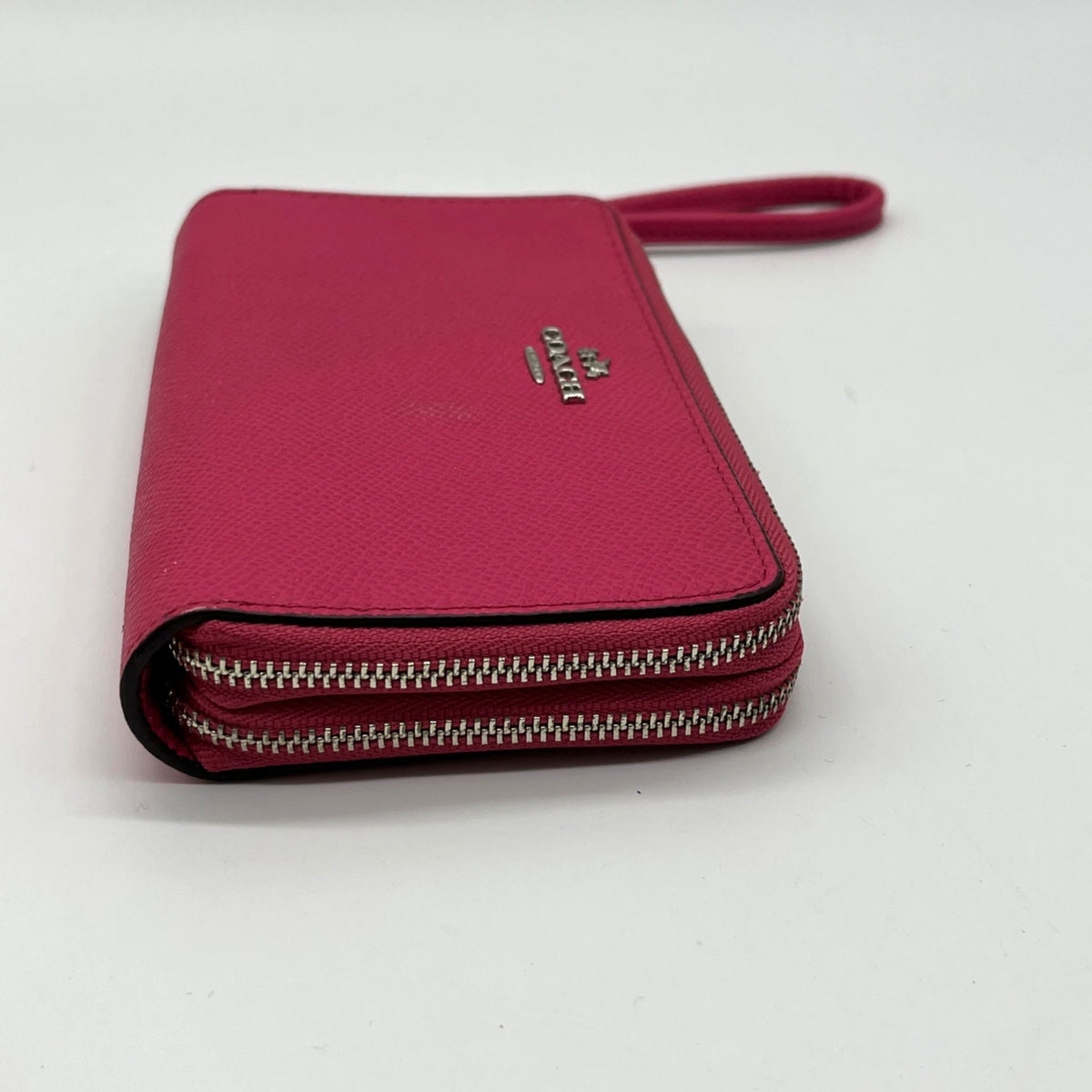 Coach Hot Pink Zip-Around Wallet