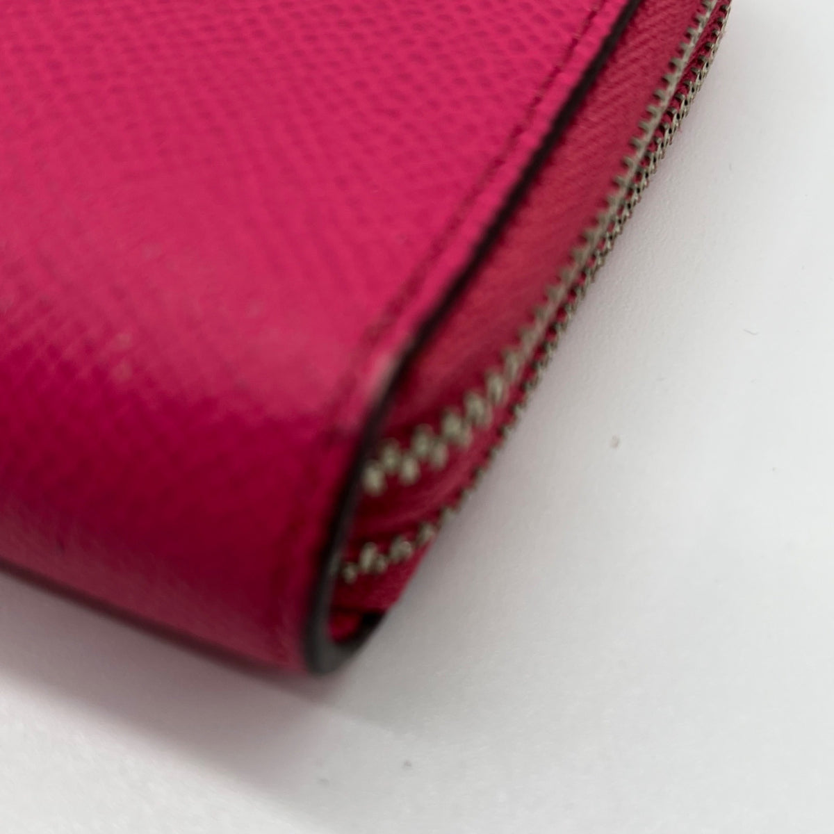 Coach Hot Pink Zip-Around Wallet
