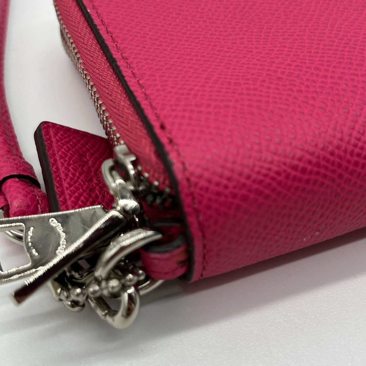 Coach Hot Pink Zip-Around Wallet