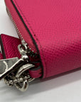 Coach Hot Pink Zip-Around Wallet