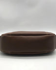 Dooney & Bourke Brown Pebbled Leather Shoulder Hobo Bag