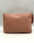 Kate Spade New York Pink Sienna Large Tassel Pouch Clutch