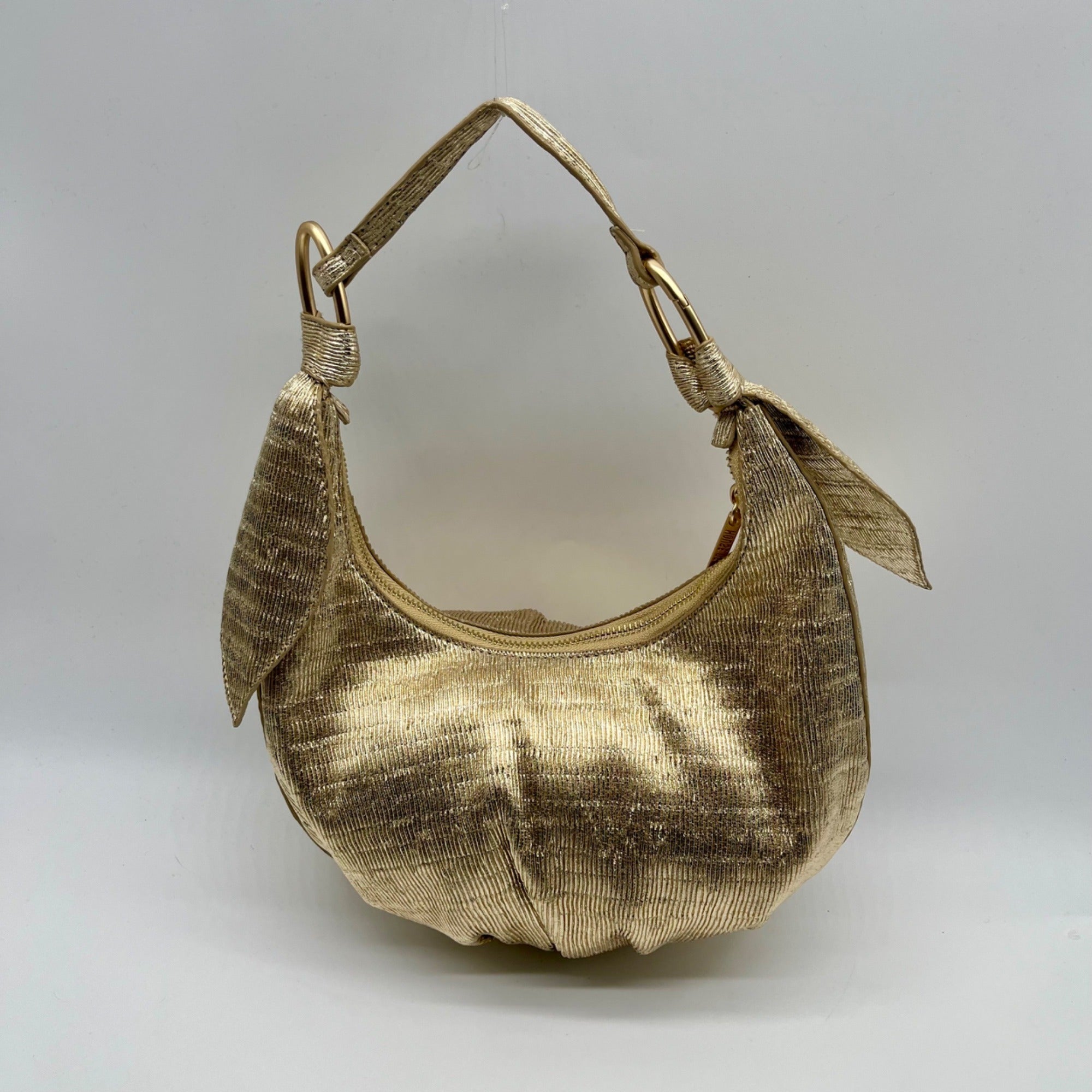 Gold House Of Want Shoulder Bag