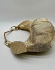 Gold House Of Want Shoulder Bag