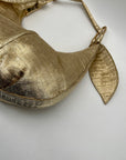 Gold House Of Want Shoulder Bag