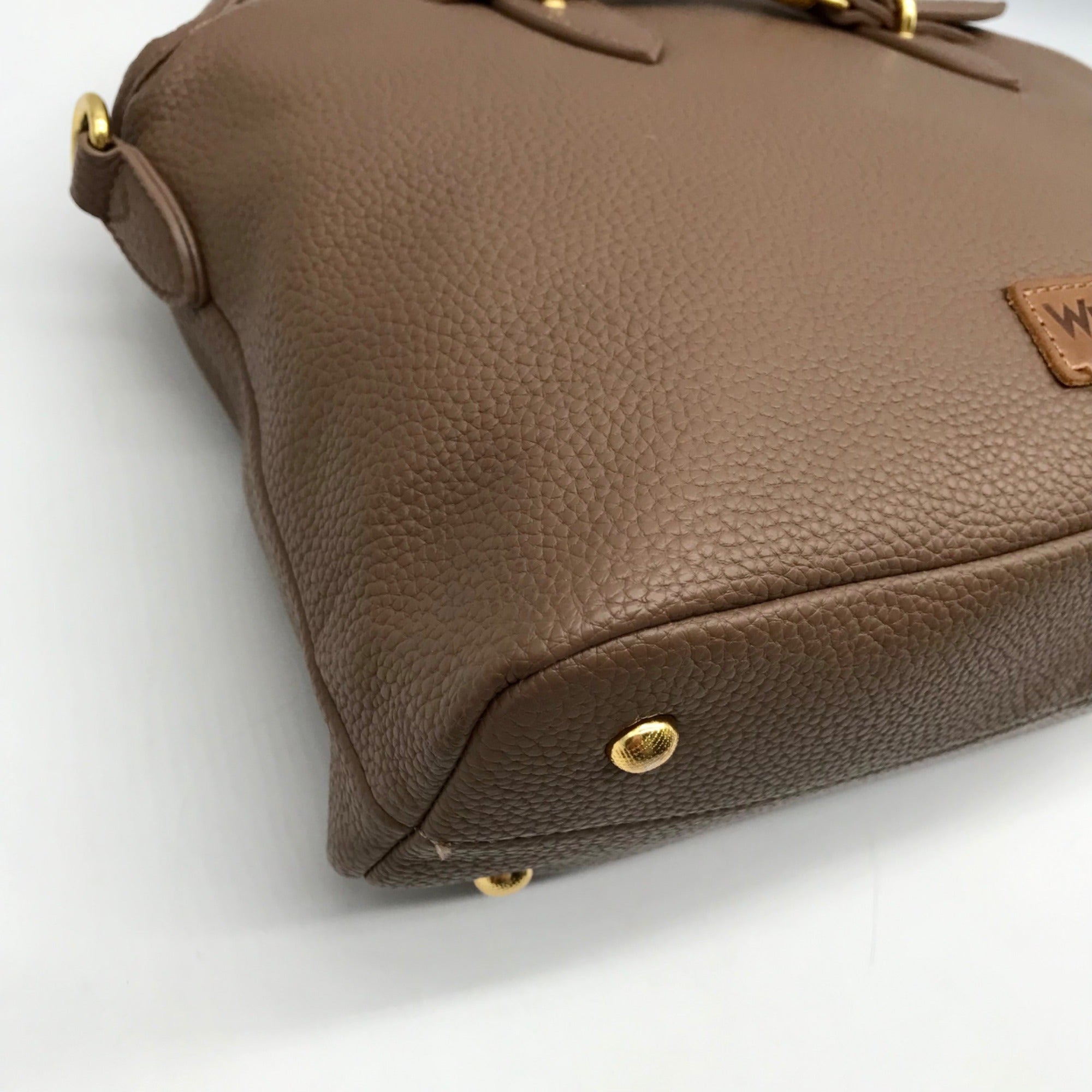 Wrangler Tan Top Handle Tote/ Crossbody Bag