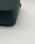 Michael Kors Forest Green Saffiano Leather Jet Set Travel Crossbody