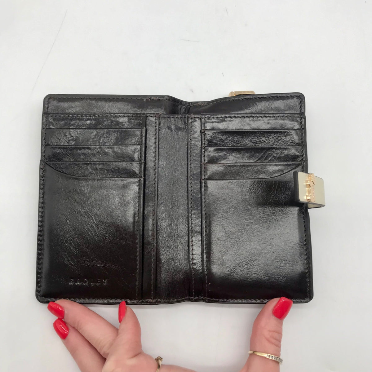 Radley London Brown Leather Medium Bifold Wallet