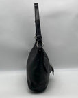 Coach Black Leather Soho Flap Shoulder Bag F19580
