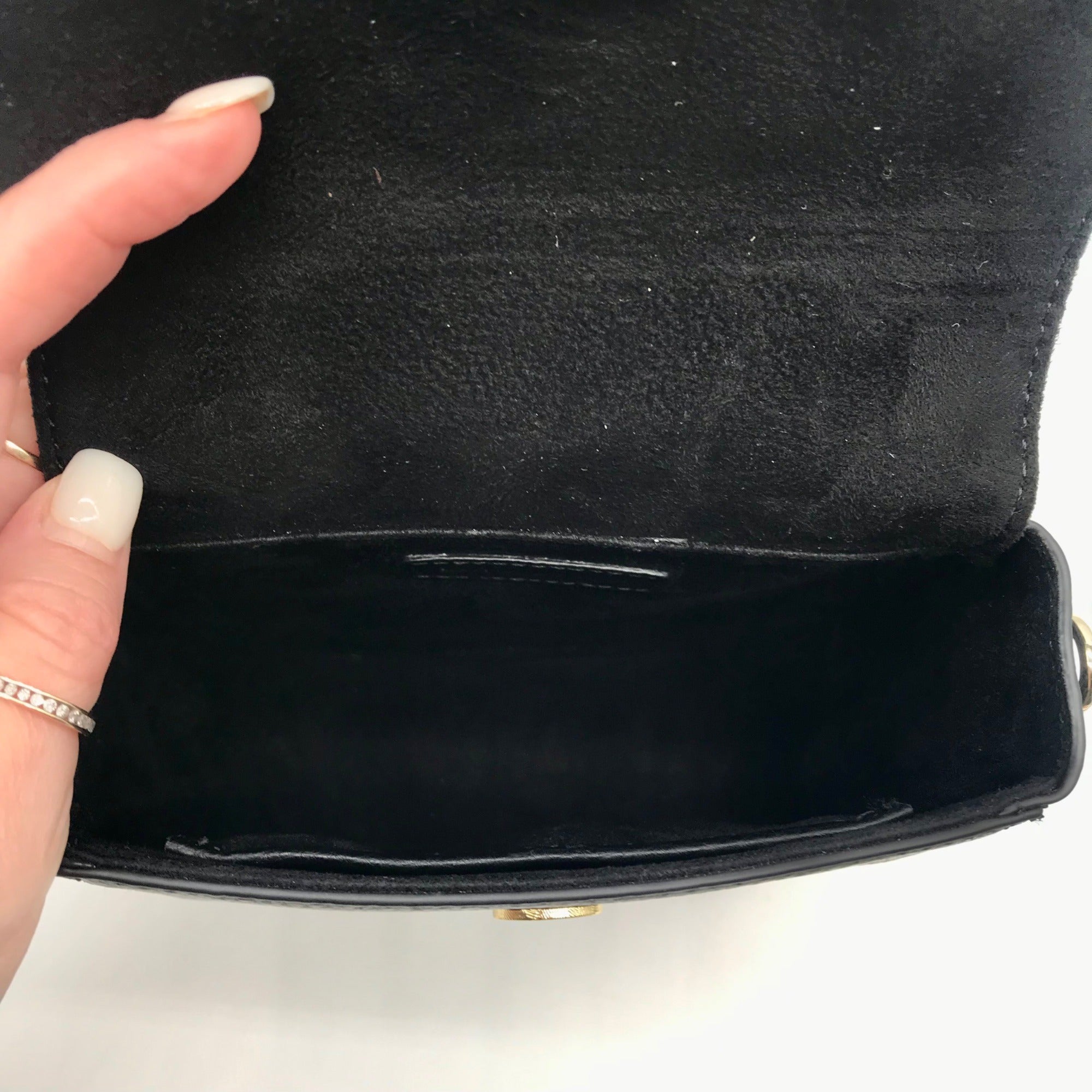 Bandolier Black Leather Shay Crossbody