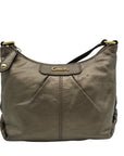 Coach Metallic Bronze Leather Ashley Crossbody Bag
