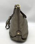 Coach Metallic Bronze Leather Ashley Crossbody Bag