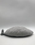 Garnet Hill Grey Fabric Diamond Quilted Belt Bag